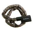 Cadeado Elleven C/ Corrente Chave 3,5 X 80cm Preto
