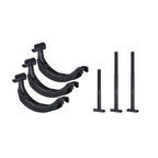 ADAPTADOR DO THULE PRORIDE 598 PARA SQUARE BAR (889-5) - PRETO