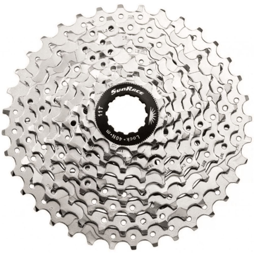 CASSETE 8V SUN RACE CSM680 11/40D - PRATA