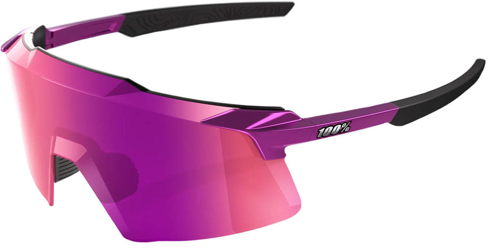 OCULOS 100% AEROCRAFT - GLOSS PURPLE CHROME - PURPLE MULTILAYER MIRROR