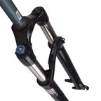 SUSPENSÃO DE BICICLETA 29 AHEAD ROCK SHOX RECON AIR 100MM TRAVA - PRETO - AHEAD SET