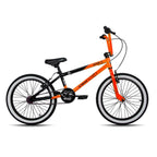 BICICLETA ARO 20 AÇO BMX SERIE 5 LIMITED LARANJA NEON/PRETO