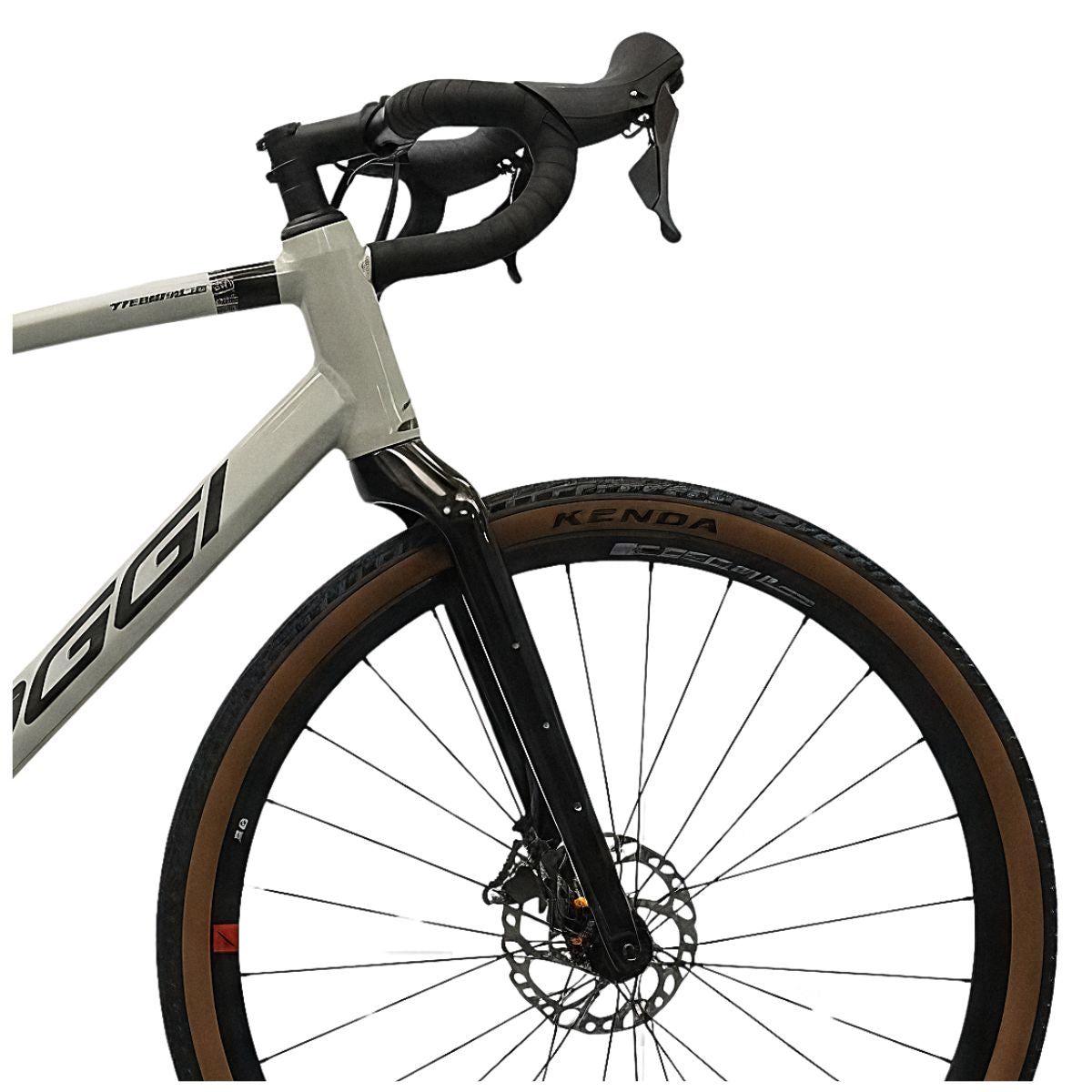 BICICLETA GRAVEL OGGI TRIBALE SHIMANO GRX 12V FREIO HID TAM M