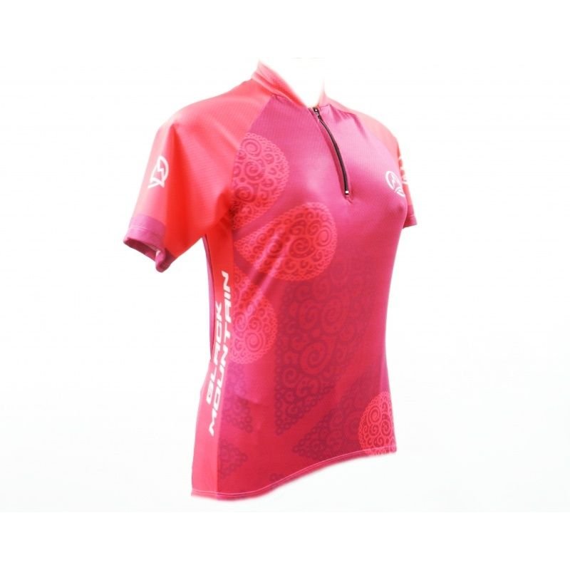 CAMISA CICLISMO BLACK MOUNTAIN FEMININA SUPER PINK - ROSA - P