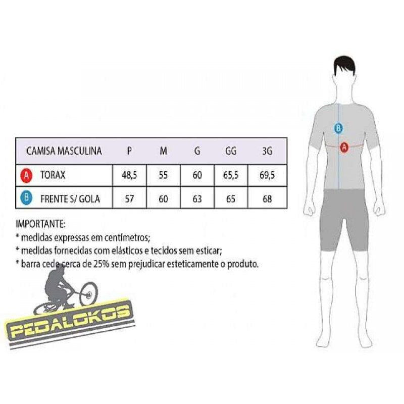 CAMISA CICLISMO FIRST TEAM - CINZA - P