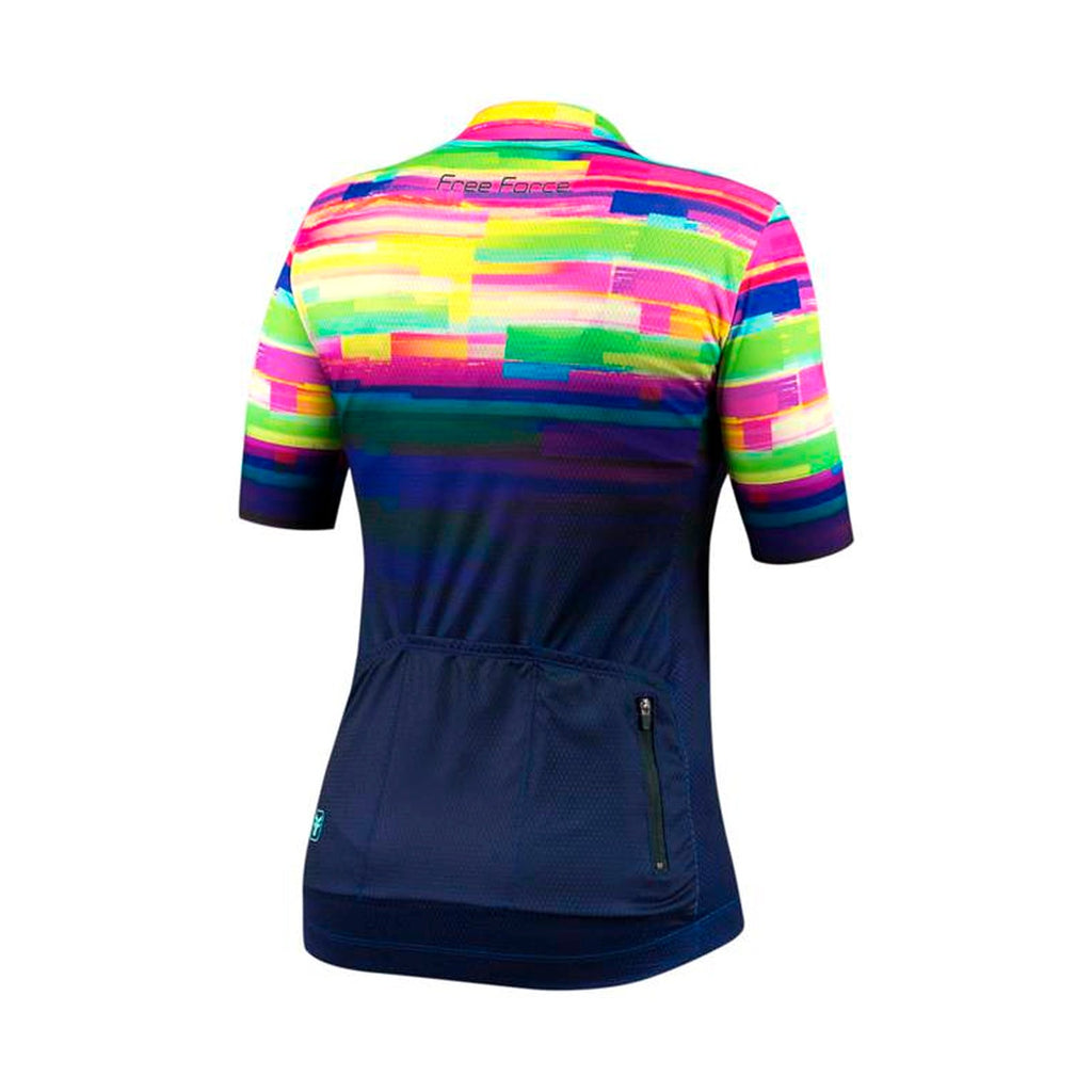 CAMISA CICLISMO FREE FORCE PSICODELIC SPORT FEM.