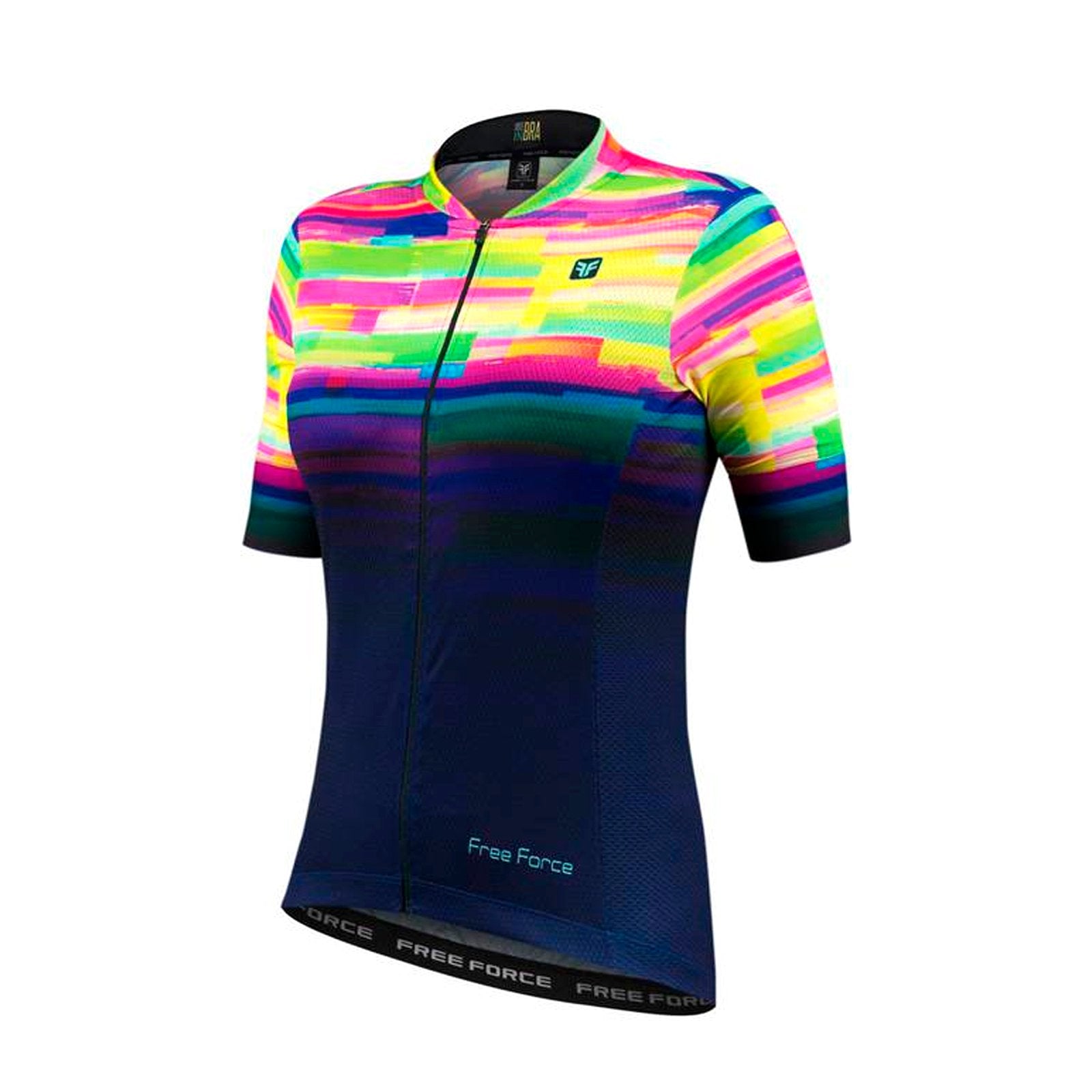 CAMISA CICLISMO FREE FORCE PSICODELIC SPORT FEM.