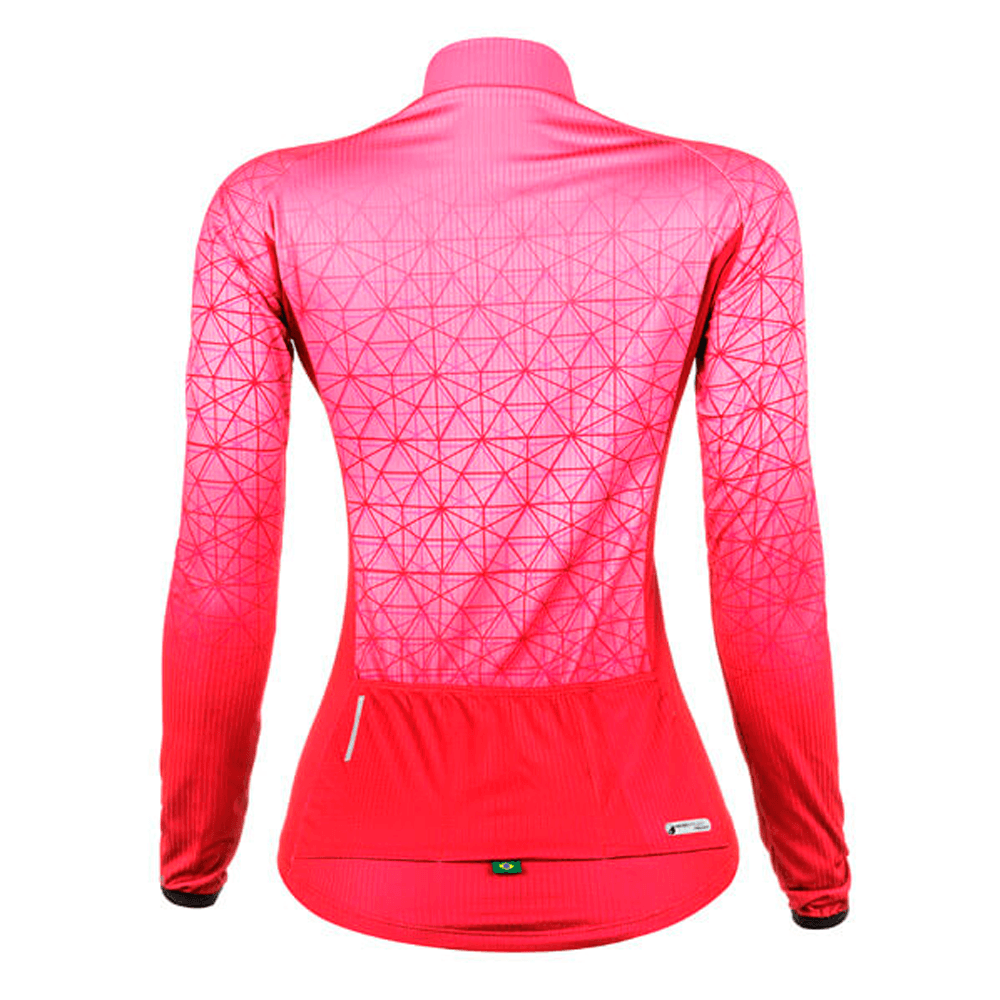 CAMISA CICLISMO MAURO RIBEIRO M. LONGA WEFT FEMININA