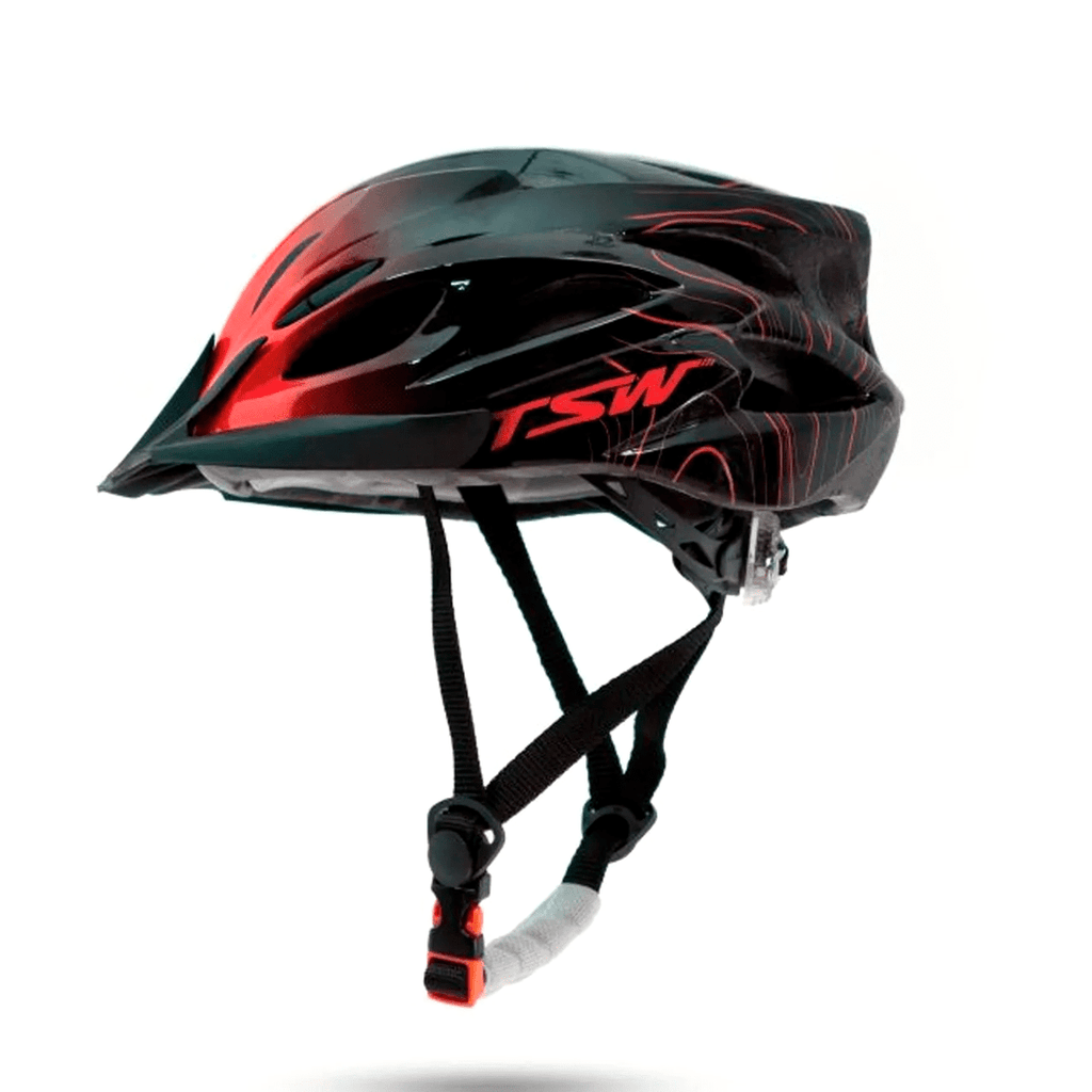 Capacete Tsw Mtb Raptor 3 C/ Led