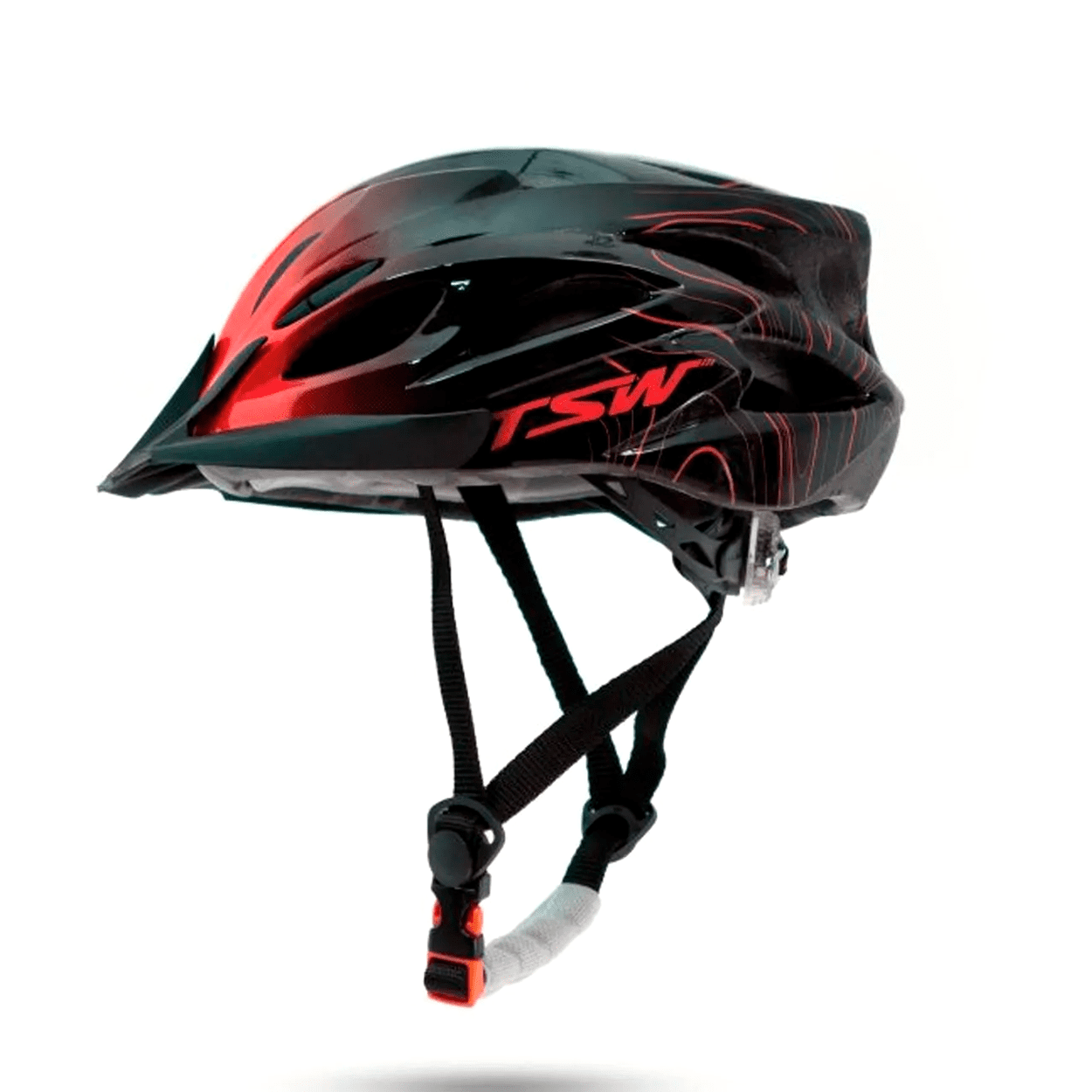 Capacete Tsw Mtb Raptor 3 C/ Led