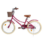 BICICLETA 20 ELLEVEN CHARM C/ CESTA PINK/BRANCO