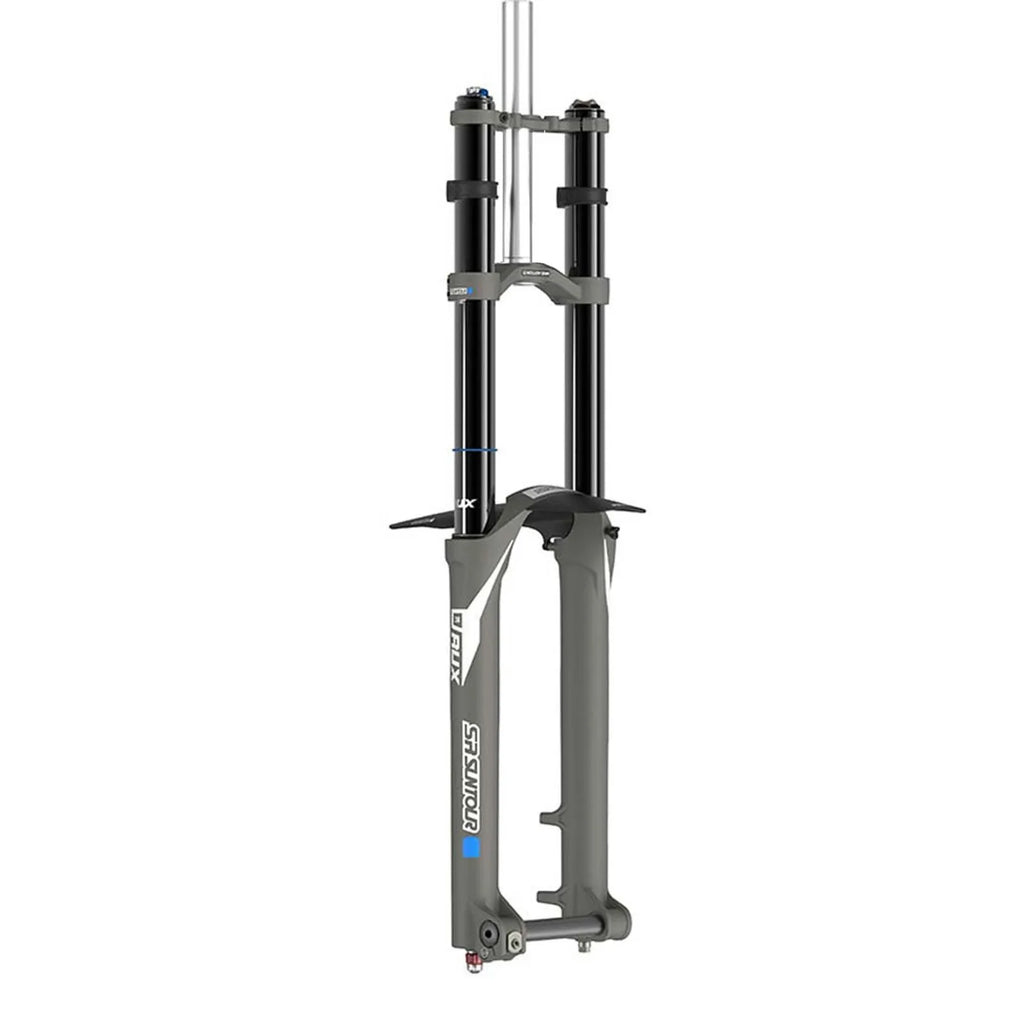 SUSPENSÃO DE BICICLETA 29 SUNTOUR RUX 38R2C2 200MM. DOWN HILL TAPPERED 110X20MM