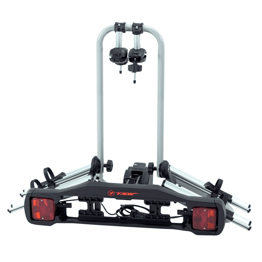 TRANSBIKE TSW FORCE ENGATE REBOQUE PLATAFORMA 2 BIKES RECLINÁVEL
