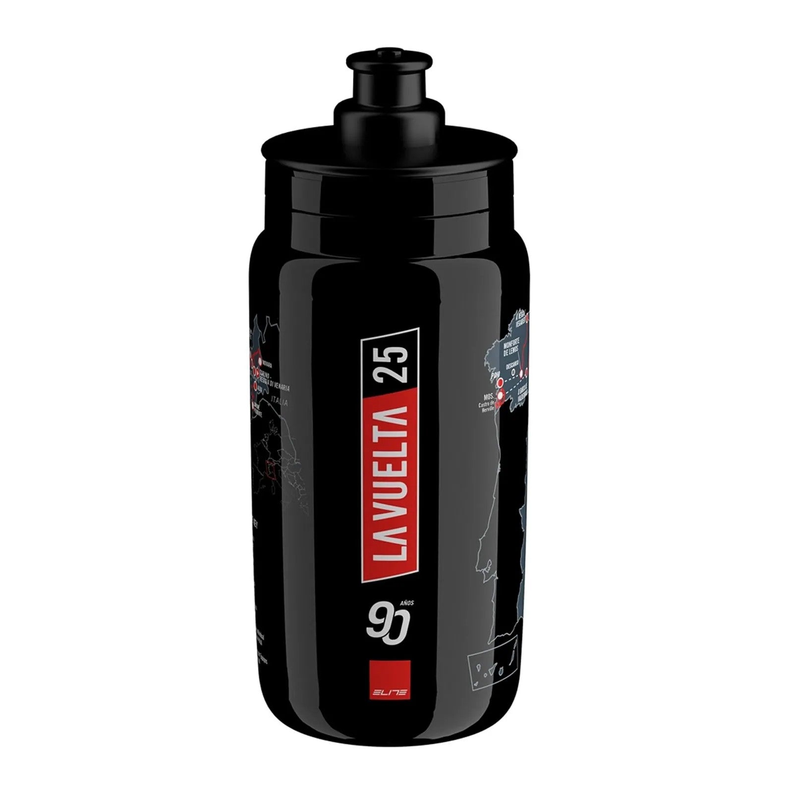 CARAMANHOLA GARRAFA PLASTICO FLY 550ML VUELTA BLACK MAP 2025 PTO