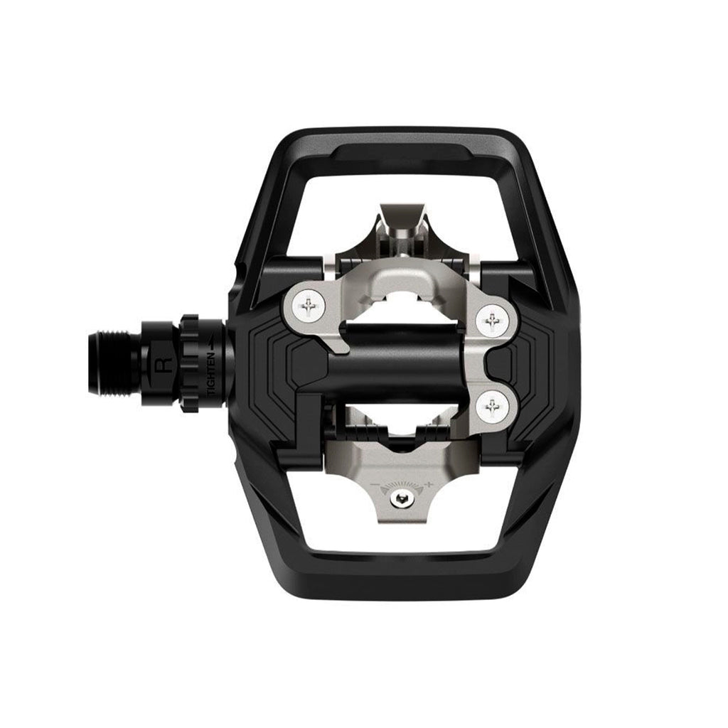 PEDAL 9/16 CLIP PLATAFORMA SHIMANO ED500 COM TAQUINHO - PRETO