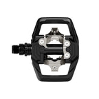 PEDAL 9/16 CLIP PLATAFORMA SHIMANO ED500 COM TAQUINHO - PRETO