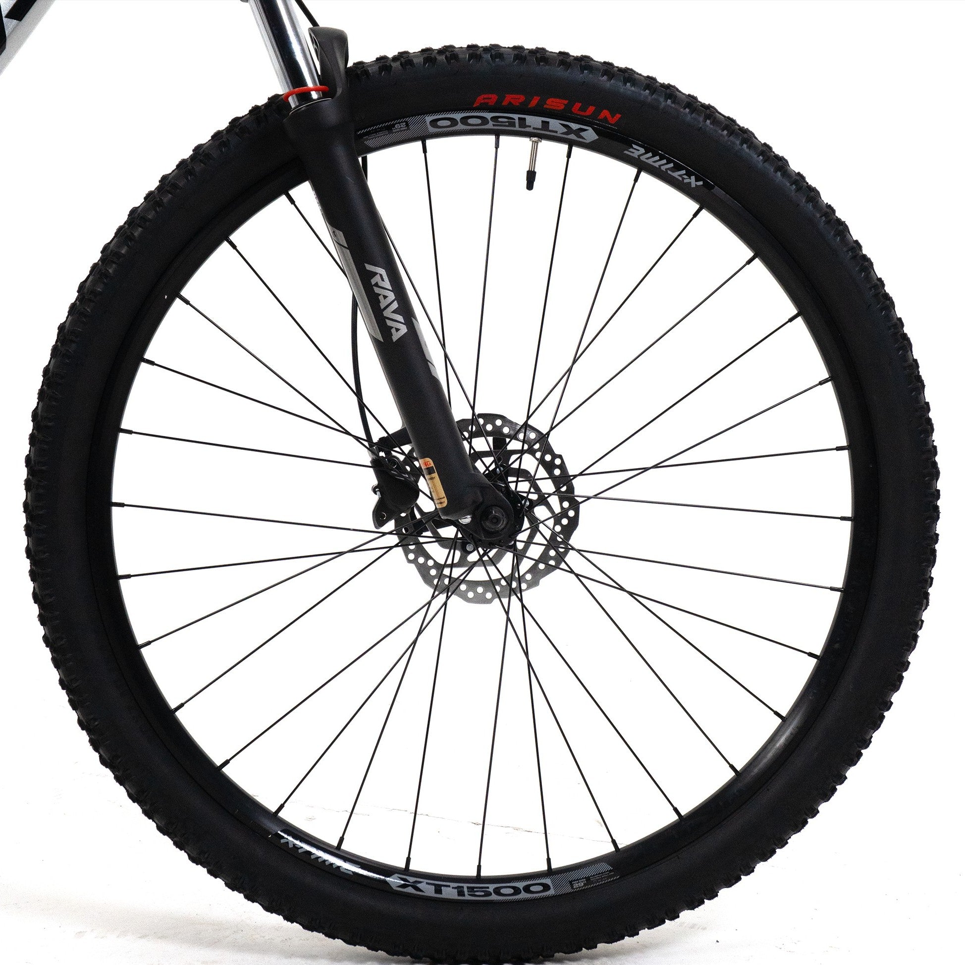 BICICLETA 29 RAVA RAKAN SHIMANO CUES 9V FREIO MT200 HIDRAULICO CINZA/PRETO M-17