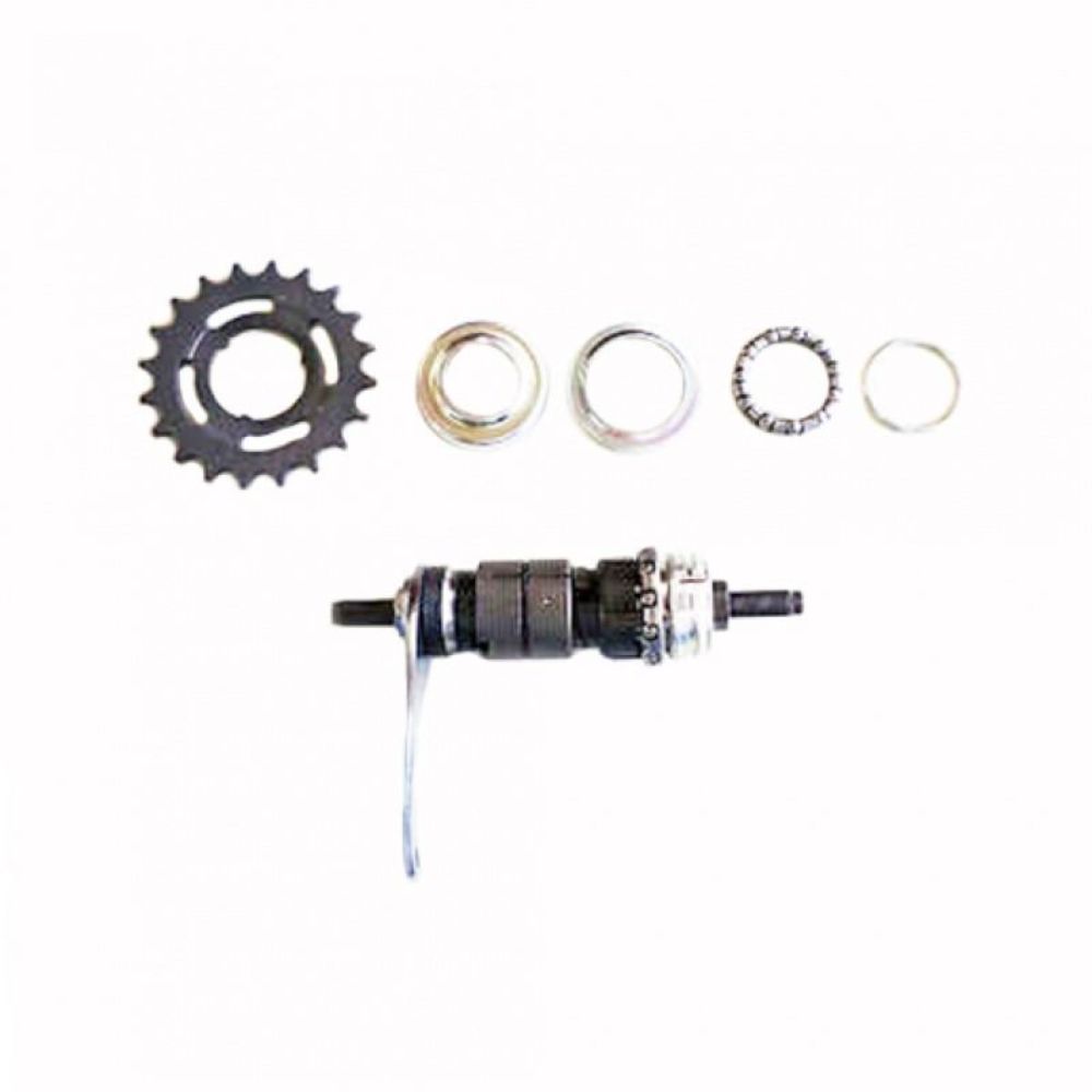 COMPONENTES CUBO CONTRA PEDAL VELOSTEEL ROSCA (SEM CARCAÇA) - CROMADO