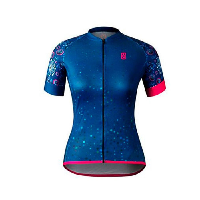 CAMISA CICLISMO ULTRACORE FEMININA COLORFUL VINTAGE - VERDE / M
