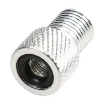 ADAPTADOR DE VÁLVULA PRESTA P/ BUTYL/SCHRADER ALUMÍNIO
