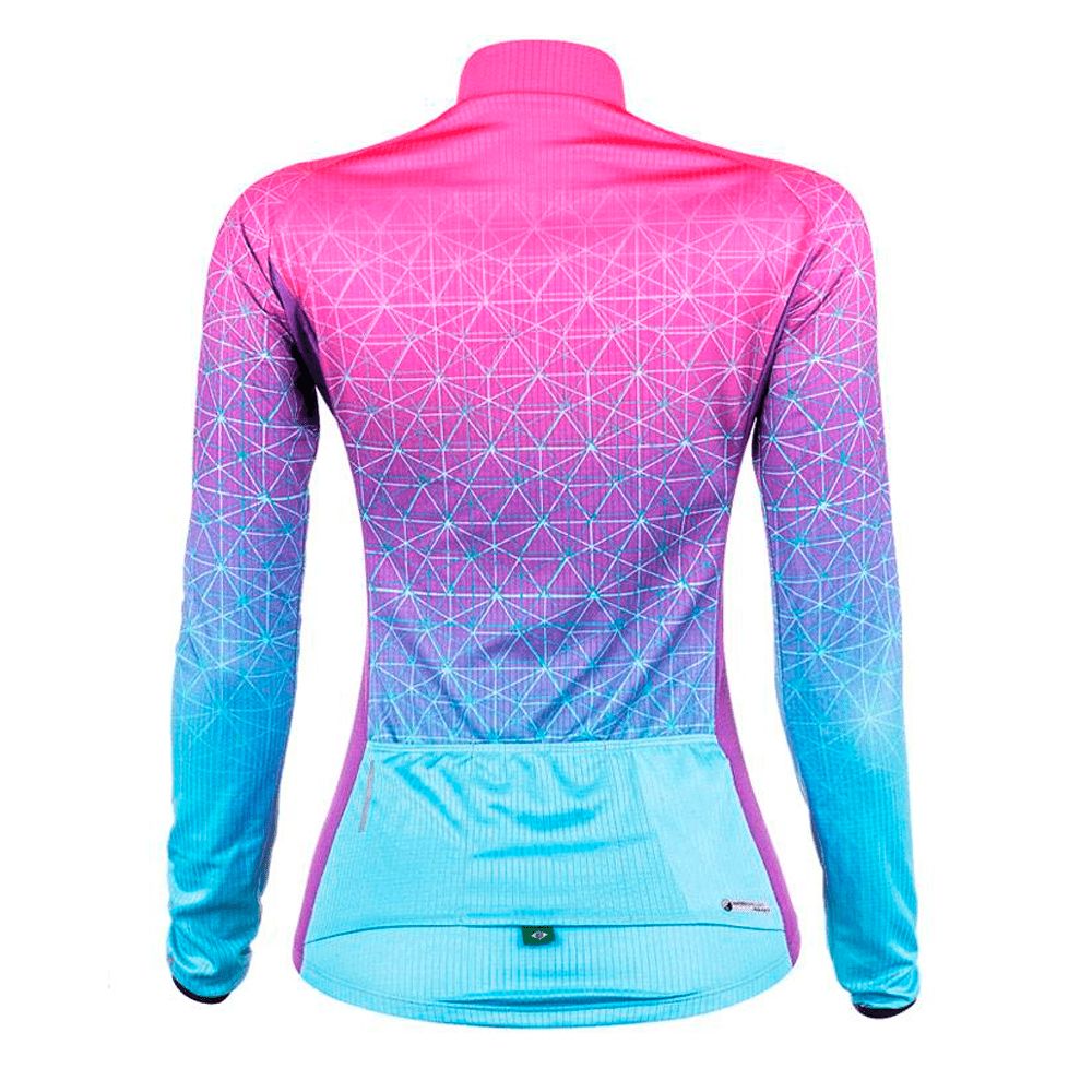 CAMISA CICLISMO MAURO RIBEIRO M. LONGA WEFT FEMININA