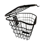 CESTA REFORÇADA COM TAMPA 33X24X26CM - PRETO