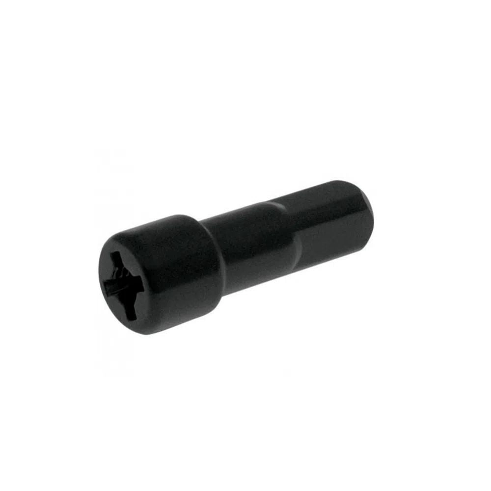 NIPLE DE RAIO PARA RODA SHIMANO WHRS10/MT66 PTO  Y4BG98070 - PRETO