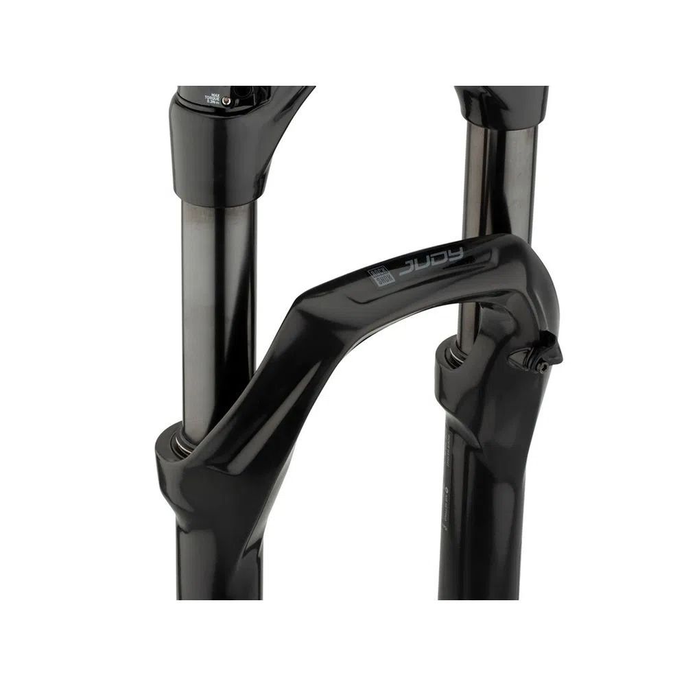 SUSPENSÃO DE BICICLETA 29 ROCK SHOX JUDY SILVER RL 100MM BOOST C/ TRAVA - PRETO - TAPERED