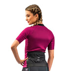 Camisa Ciclismo Free Force Start All Fit Feminina - Roxo - M