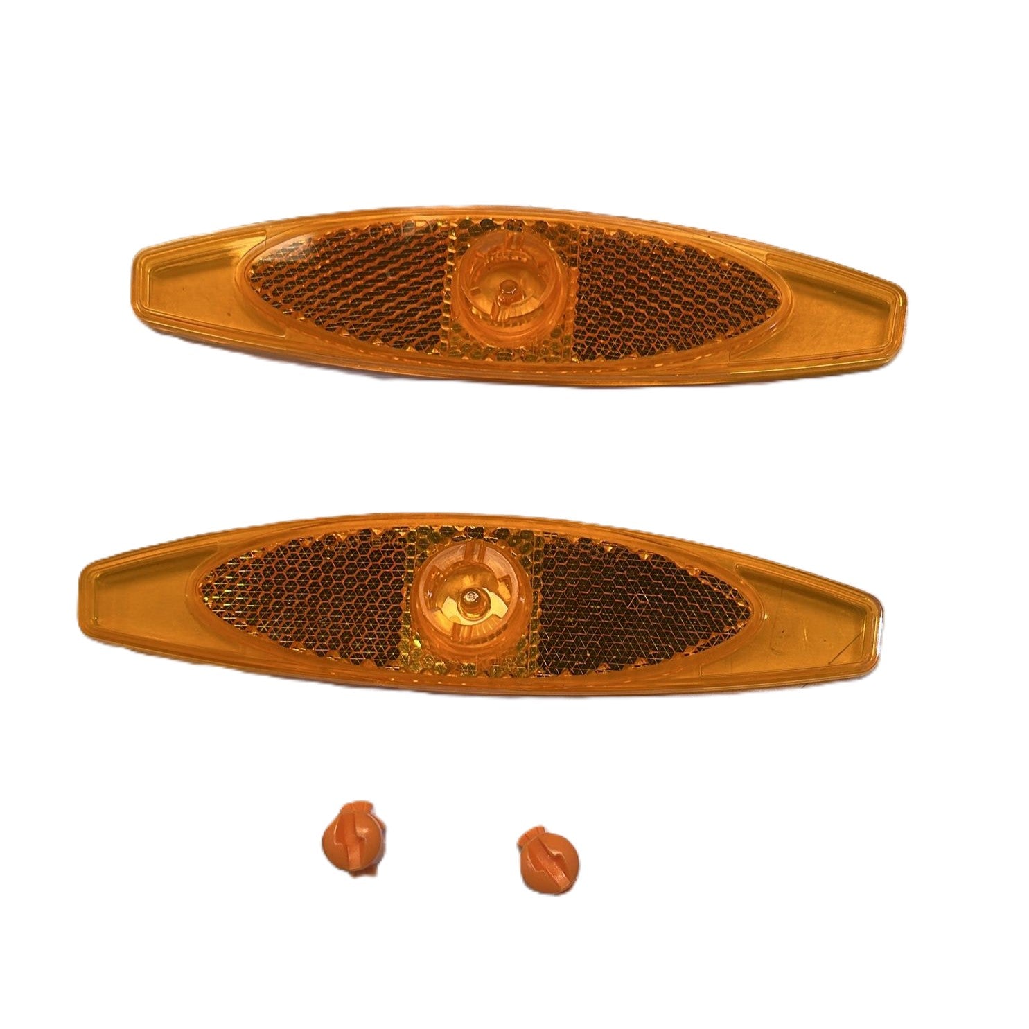 KIT 2 REFLETOR DE RODA - AMARELO TOP IMPORTADO