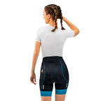 SHORT CICLISMO FREE FORCE FEMININO START - TURQUESA - G