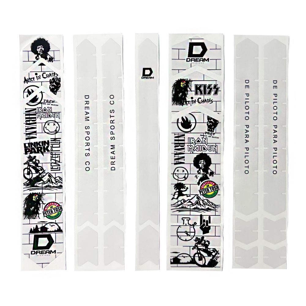 KIT ADESIVO DREAM PROTECTOR PARA QUADRO C/ 7 PEÇAS BESTSONG - TRANSPARENTE