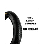 Pneu Kenda K1036 Kraze 20x4 1/4 para Chopper e E-Bike - Preto