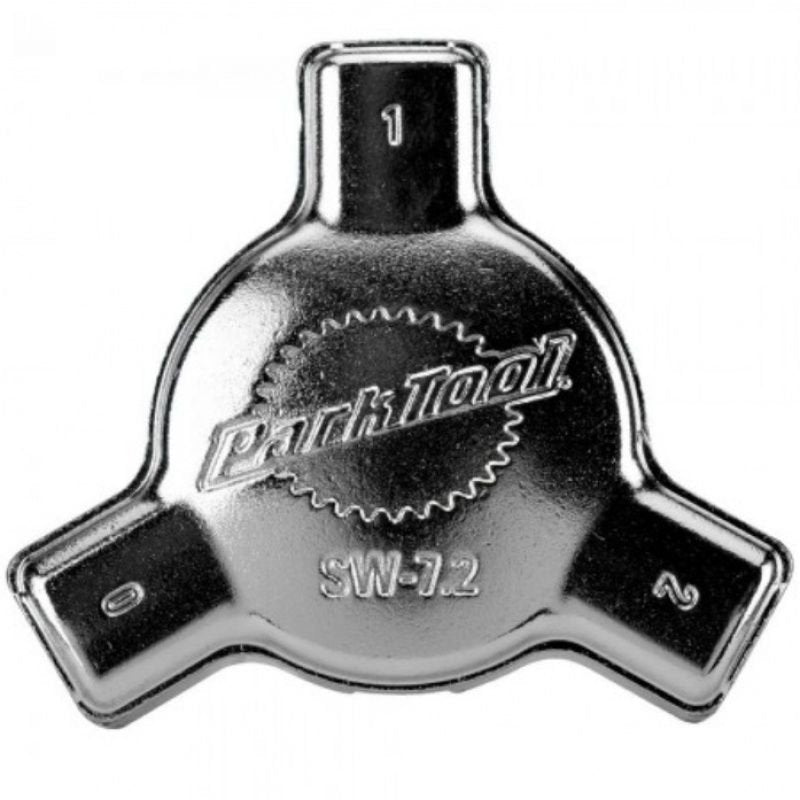 CHAVE DE RAIO PARK TOOL SW-7.2 TIPO Y (3,23/3,30/3,45MM) - PRATA