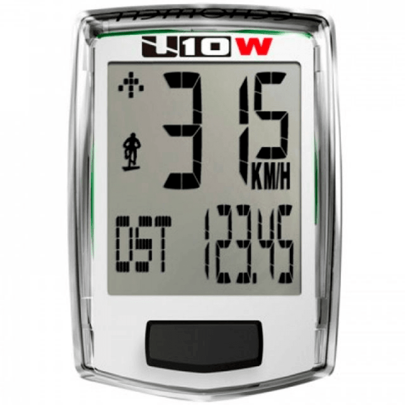 CICLOCOMPUTADOR 10F ECHOWELL U10W WIRELESS S/ FIO