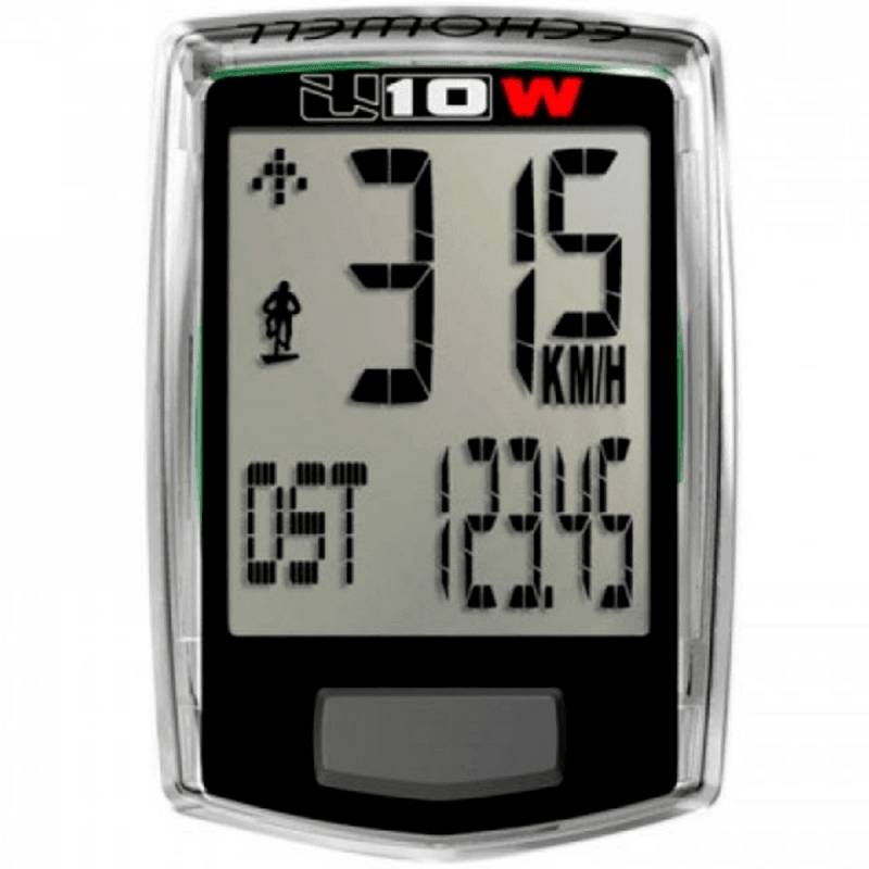 CICLOCOMPUTADOR 10F ECHOWELL U10W WIRELESS S/ FIO