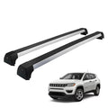 Rack De Teto Long Life Jeep Compass - Exceto 4xe  A Partir De 2017 - Com Longarina (acps)