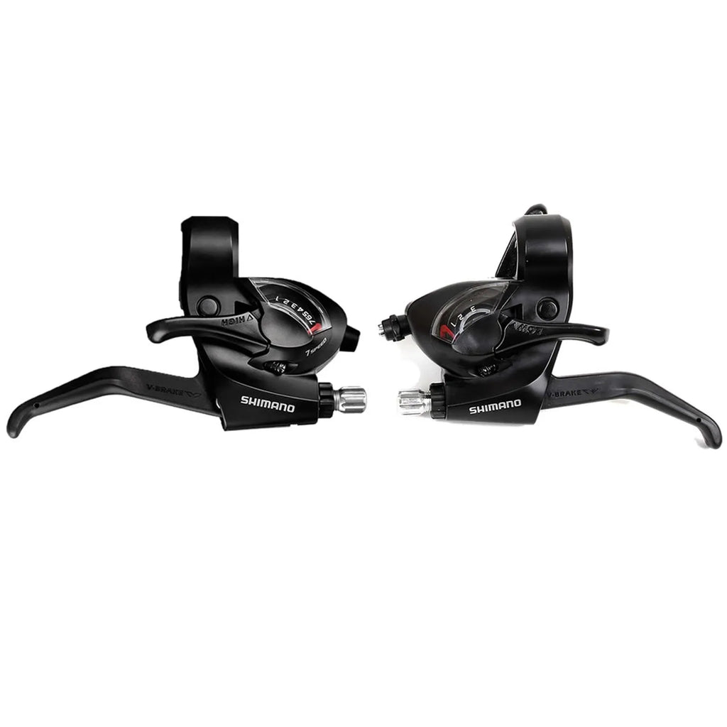 ALAVANCA EZ FIRE SHIMANO ST-EF41 TOURNEY ESQUERDA+DIREITA 3X7 VELOCIDADES