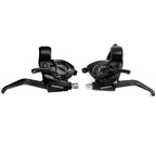 ALAVANCA EZ FIRE SHIMANO ST-EF41 TOURNEY ESQUERDA+DIREITA 3X7 VELOCIDADES