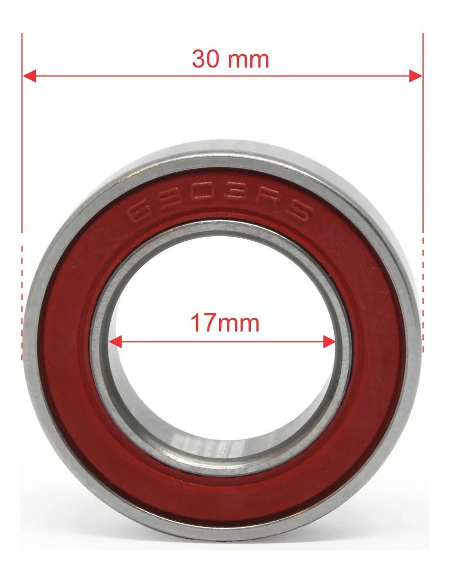 ROLAMENTO 6903 RS - 30 X 17 X 7 P/ CUBOS