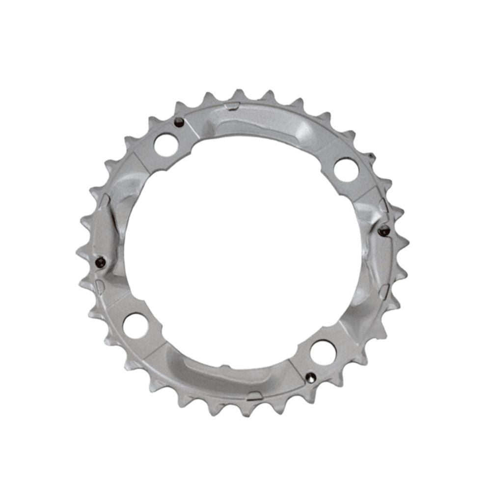 COROA 32D SHIMANO ALIVIO M430 9V  (BCD104MM) - PRATA
