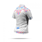 CAMISA CICLISMO ASW ACTIVE FANCY FEMININA - BRANCO - PP