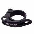 ABRAÇADEIRA DE QUADRO TSW VAZADA C/ BLOCAGEM 34,9mm - PRETO