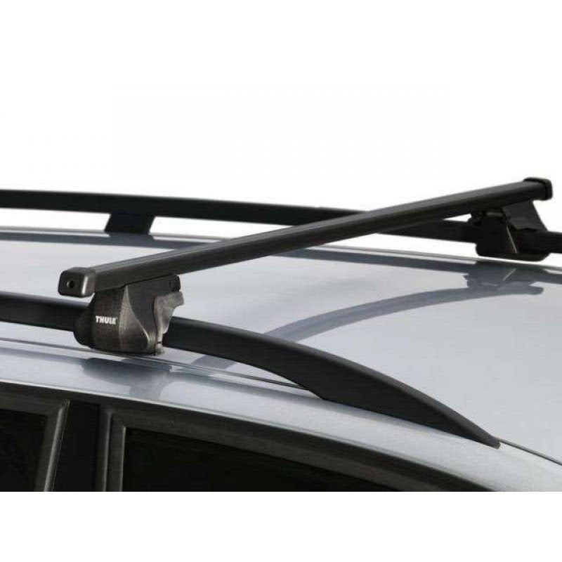 RACK THULE SMART SQUARE BAR 118CM PARA LONGARINA (784) - PRETO
