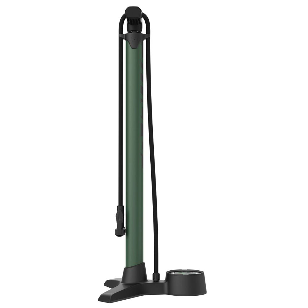 BOMBA OFICINA SYNCROS VERNON 3.0 P/ TUBELESS COM MANÔMETRO - VERDE