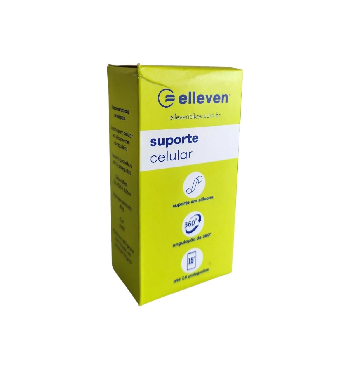 SUPORTE PARA CELULAR SILICONE COM ABRAÇADEIRA ELLEVEN