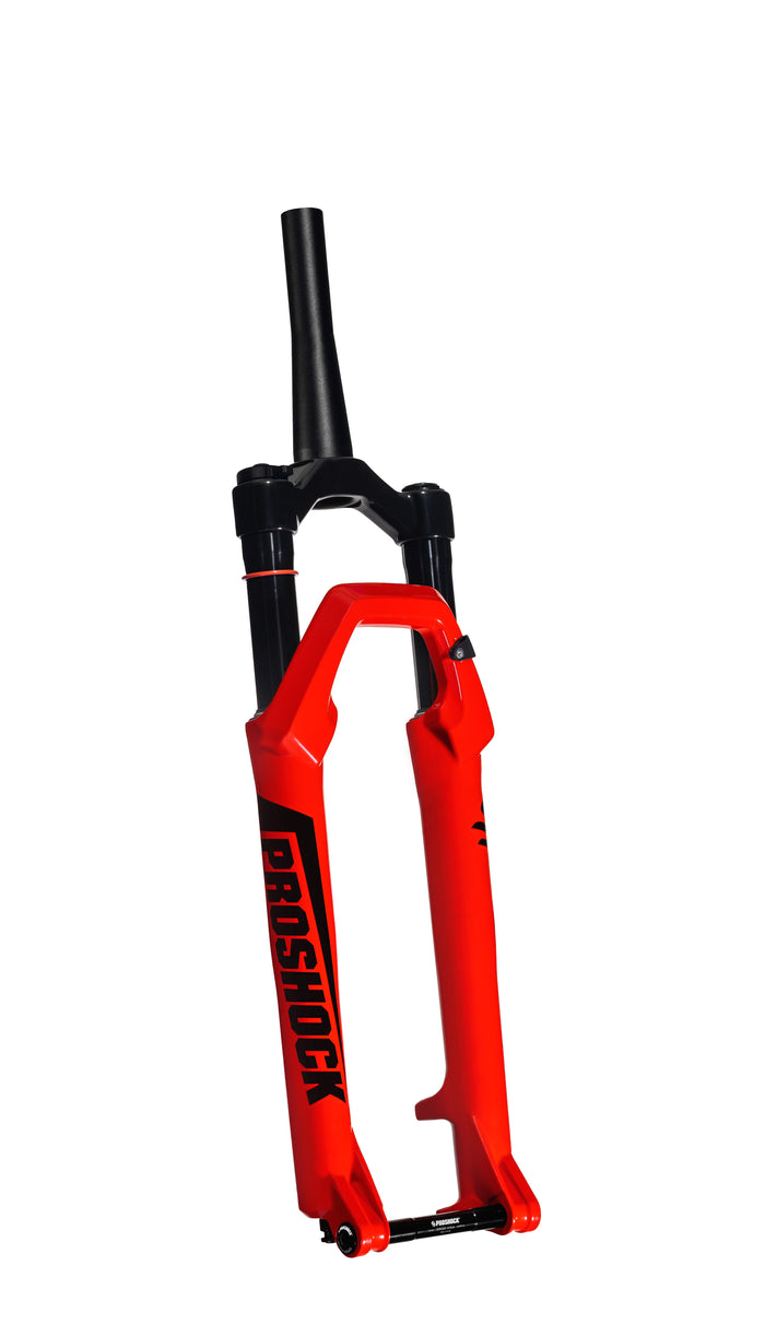 Suspensão Onix Trava No Crown Spider Aro 29 Tubo Tapered Eixo 15x100 Colors - Vermelha / Tapered / 100mm