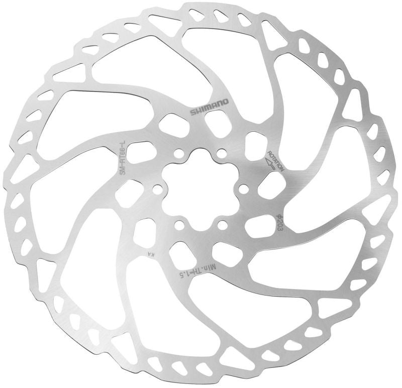 ROTOR DE FREIO A DISCO SHIMANO SLX RT66  203mm
