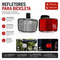 KIT REFLETORES DIANT/TRAS BRANCO/VERMELHO