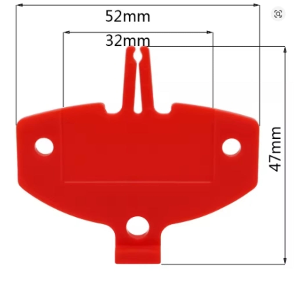 TRAVA DE SEGURANÇA P/ PINÇA FREIO A DISCO HIDRAULICO SHIMANO